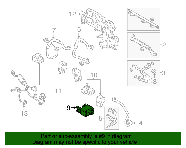 5QE819030A Heater Core 20152019 Volkswagen eGolf VW Parts Mart