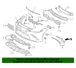 Bumper Cover Support Rail Screw 90167-50063