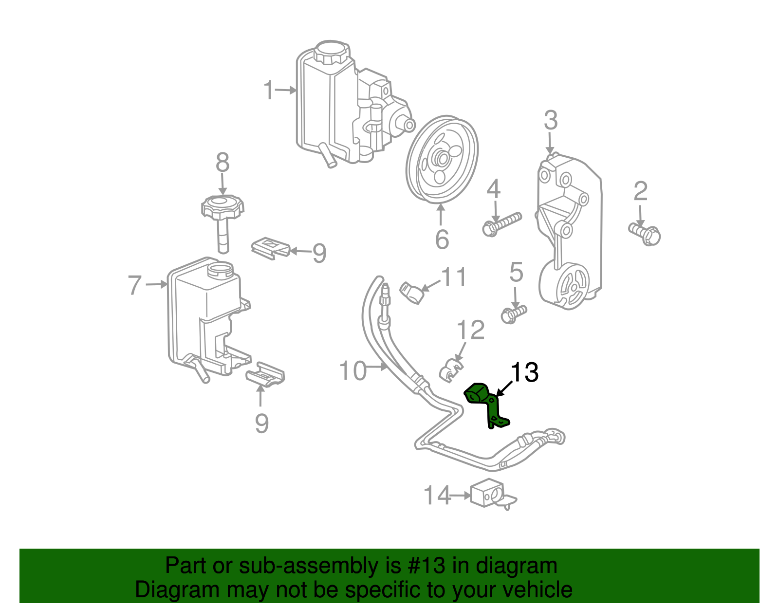 Multi-Purpose Clamp - GM (94252455)