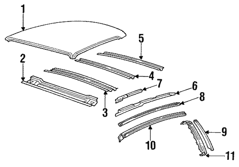 Roof Panel - GM (20255002)
