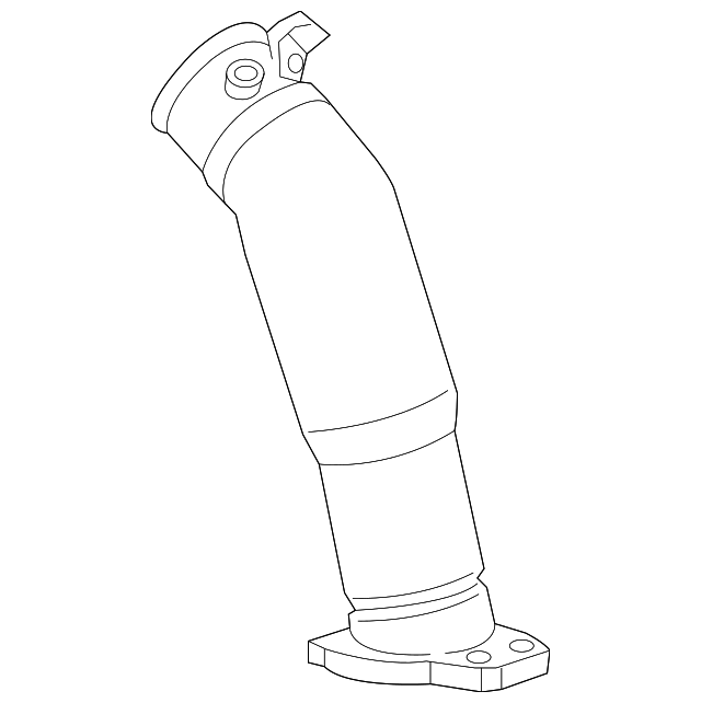 20172022 GM Front Exhaust Pipe with Bushing 12671086 GM Parts Center