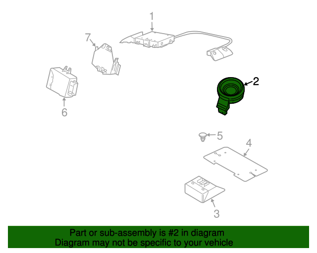 20032009 Land Rover Range Rover Ignition Immobilizer Module YWD500020