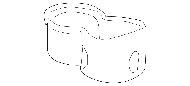 Front Floor Console Cup Holder Liner - GM (15783110)