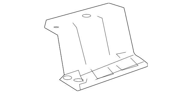 Hinge, F/Floor Console Compt Dr - GM (15174863)