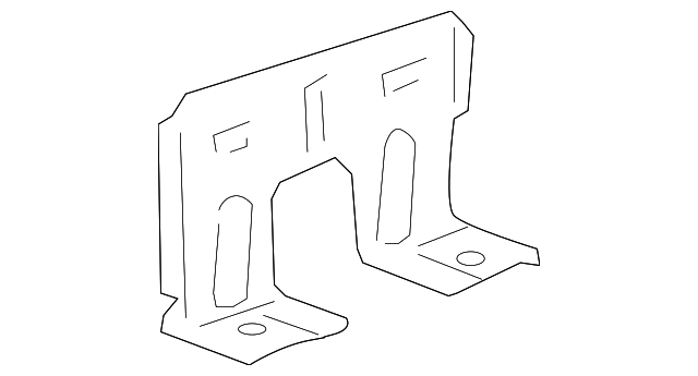 Front Floor Console Front Bracket - GM (15124901)