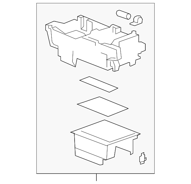 Retainer Assembly-F/Floor Console - GM (25829729)