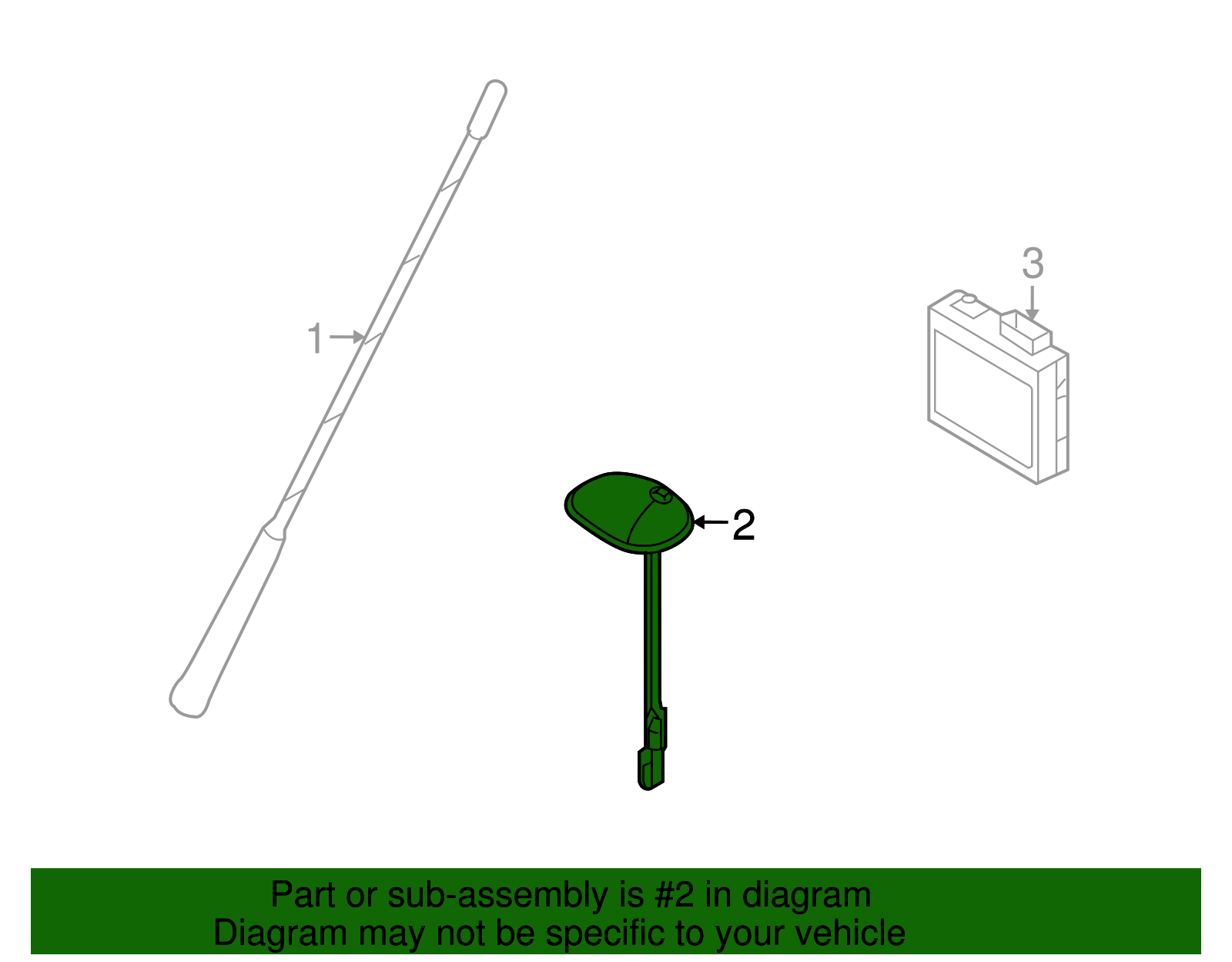 Base, Rdo Antenna - GM (93357774)