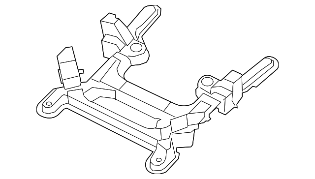 Frame, Drivetrain & Front Suspension - GM (92221964)