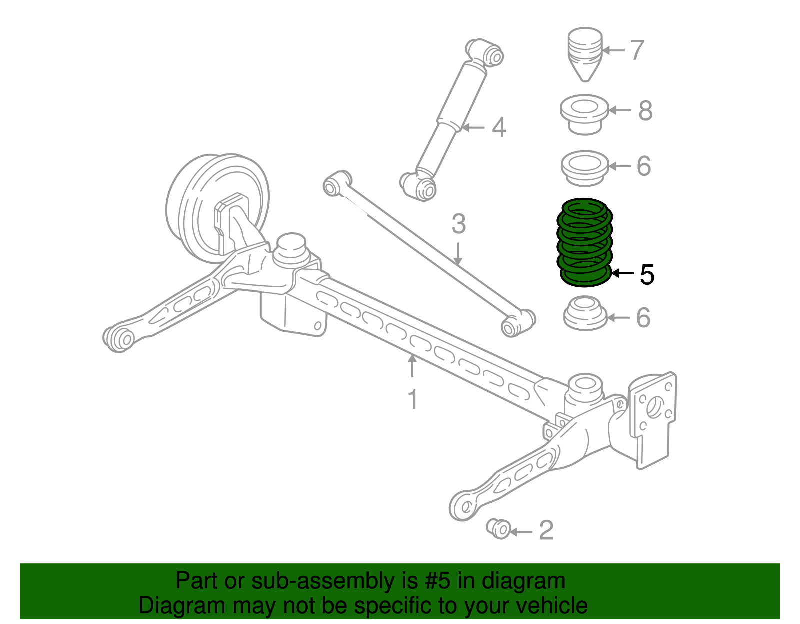 Coil Spring - Buick (25790502)