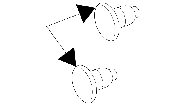 Multi-Purpose Push In Hole Plug - GM (10146315)