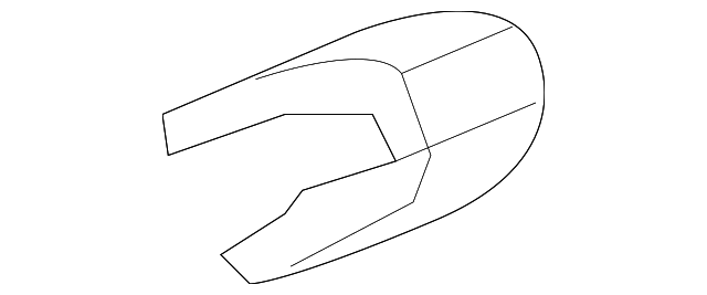 Rear Window Wiper Arm Finish Cap - GM (95089532)
