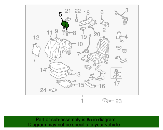 TOYOTA Genuine 71910-0T030-A0 Headrest Assembly TOYOTA Genuine 71910-0T030-A0 Headrest Assembly