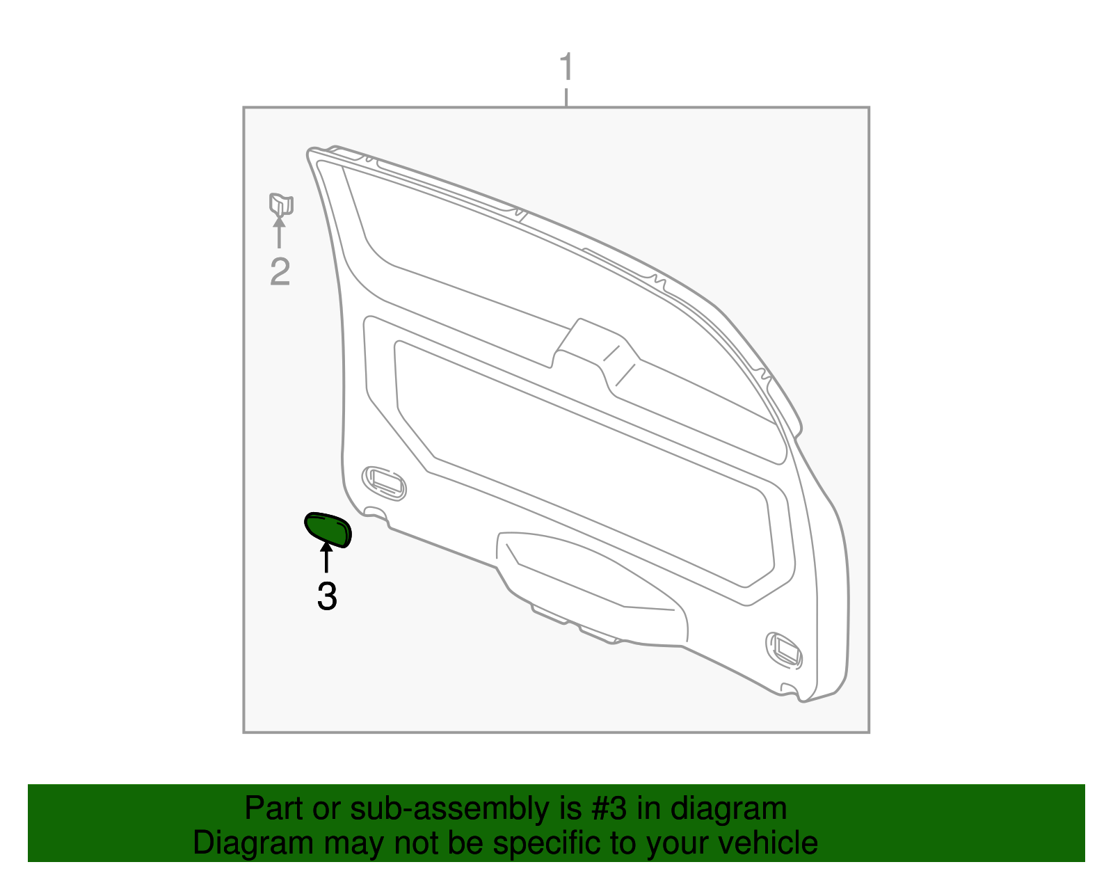 Lamp, Front S/D Ctsy - GM (90508661)