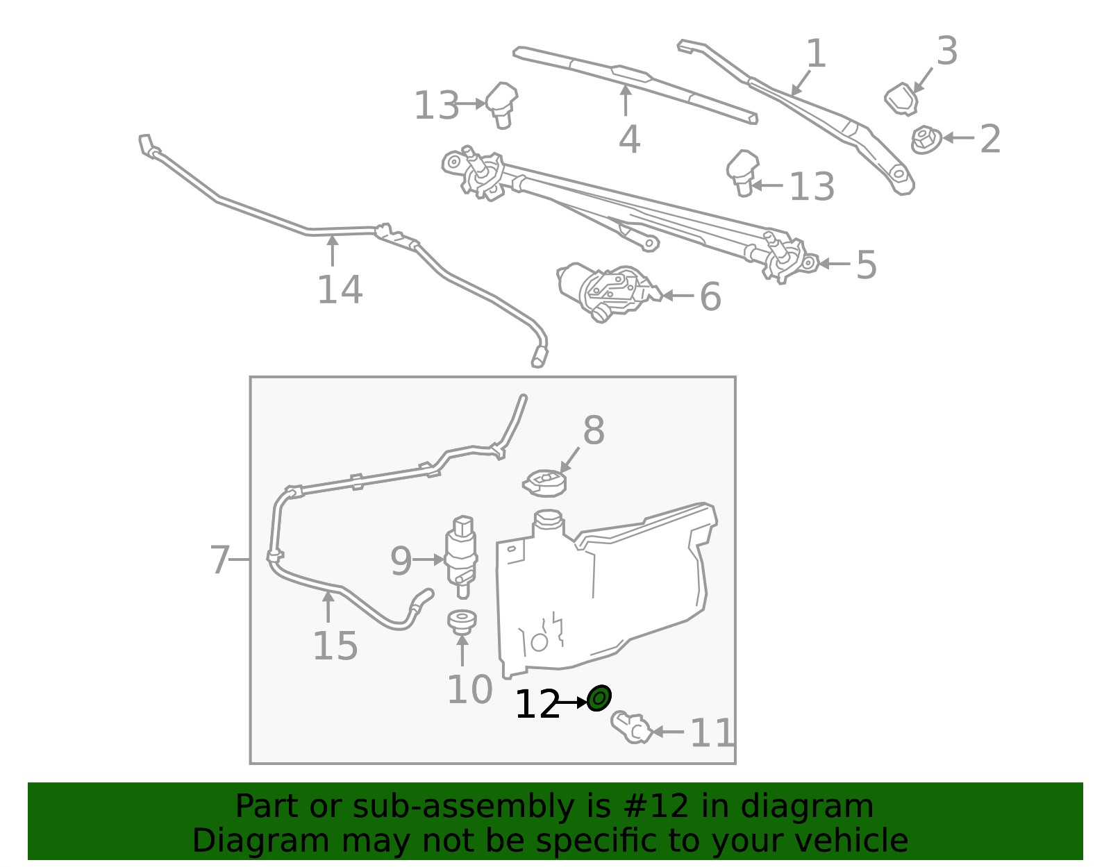 Multi-Purpose Grommet - GM (23484882)