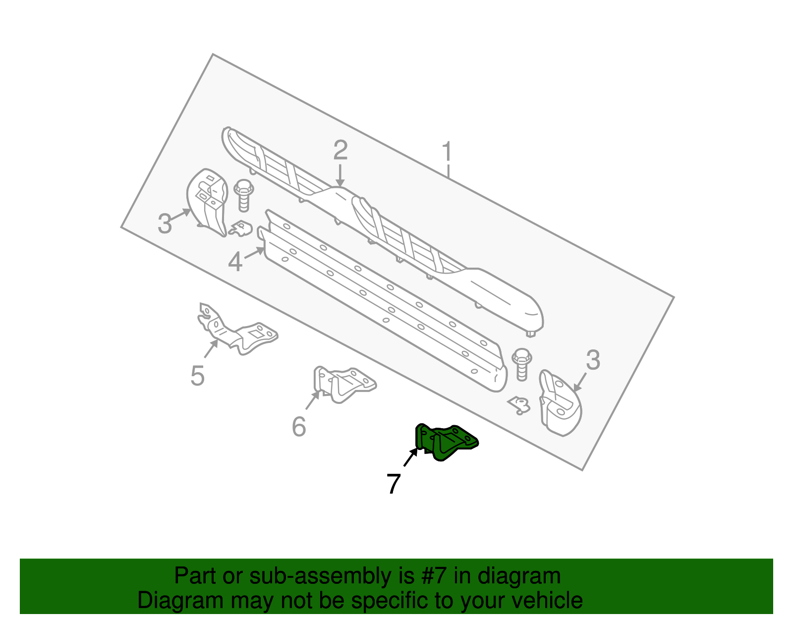 Mount Bracket - Ford (YL8Z-16475-AA)