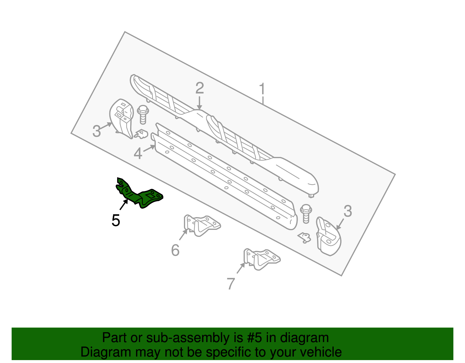 Mount Bracket - Ford (YL8Z-16474-CA)
