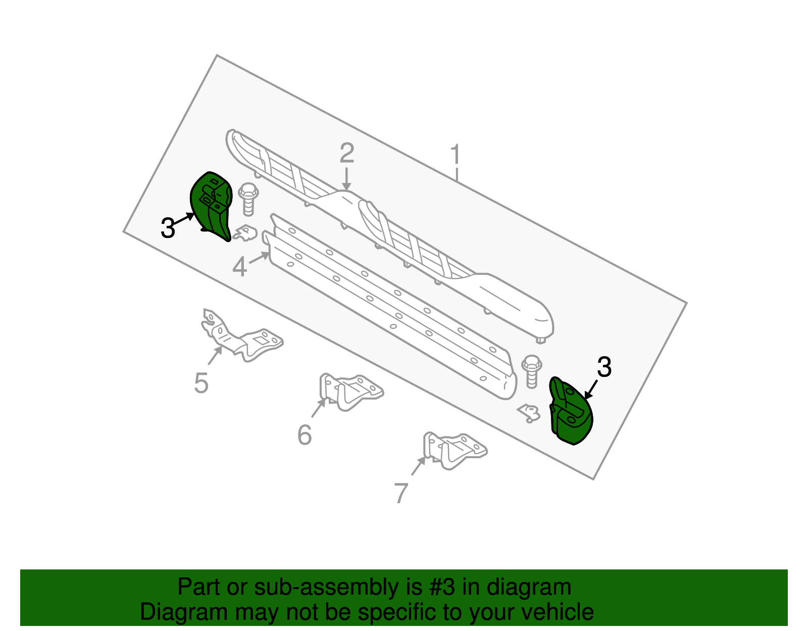 End Cap - Ford (YL8Z-16N520-AAA)