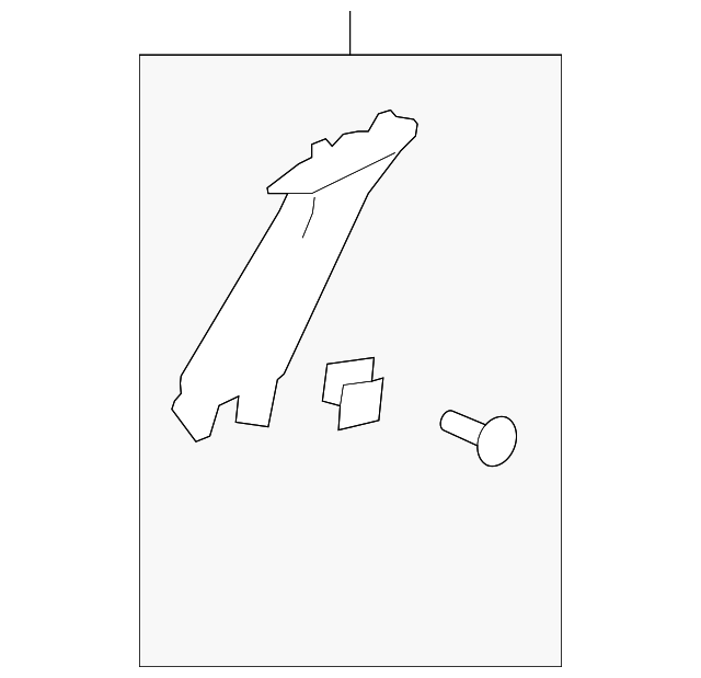 Panel, Center Pillar Upper Tr - GM (92206122)