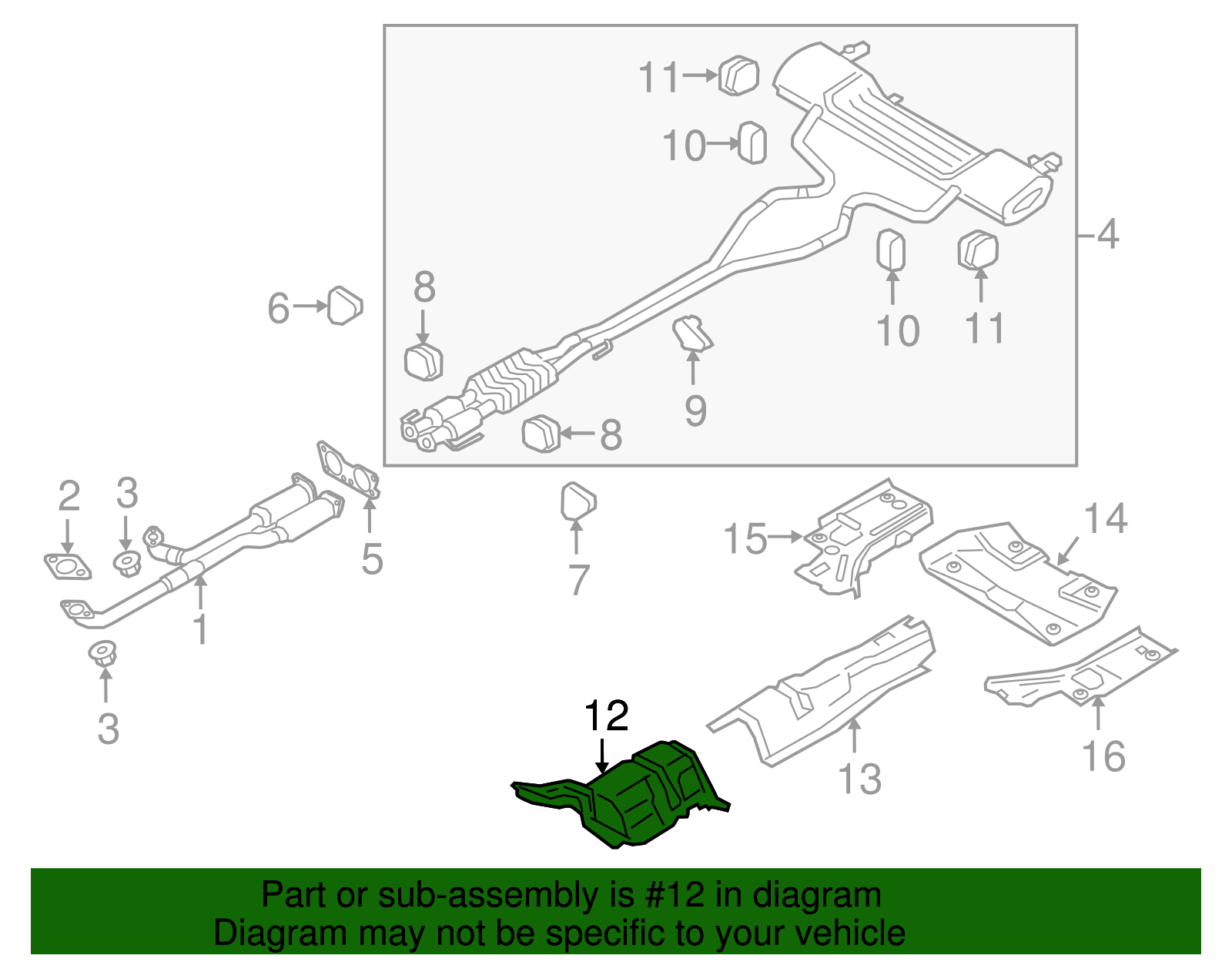 Heat Shield - Ford (GD9Z-5811130-A)