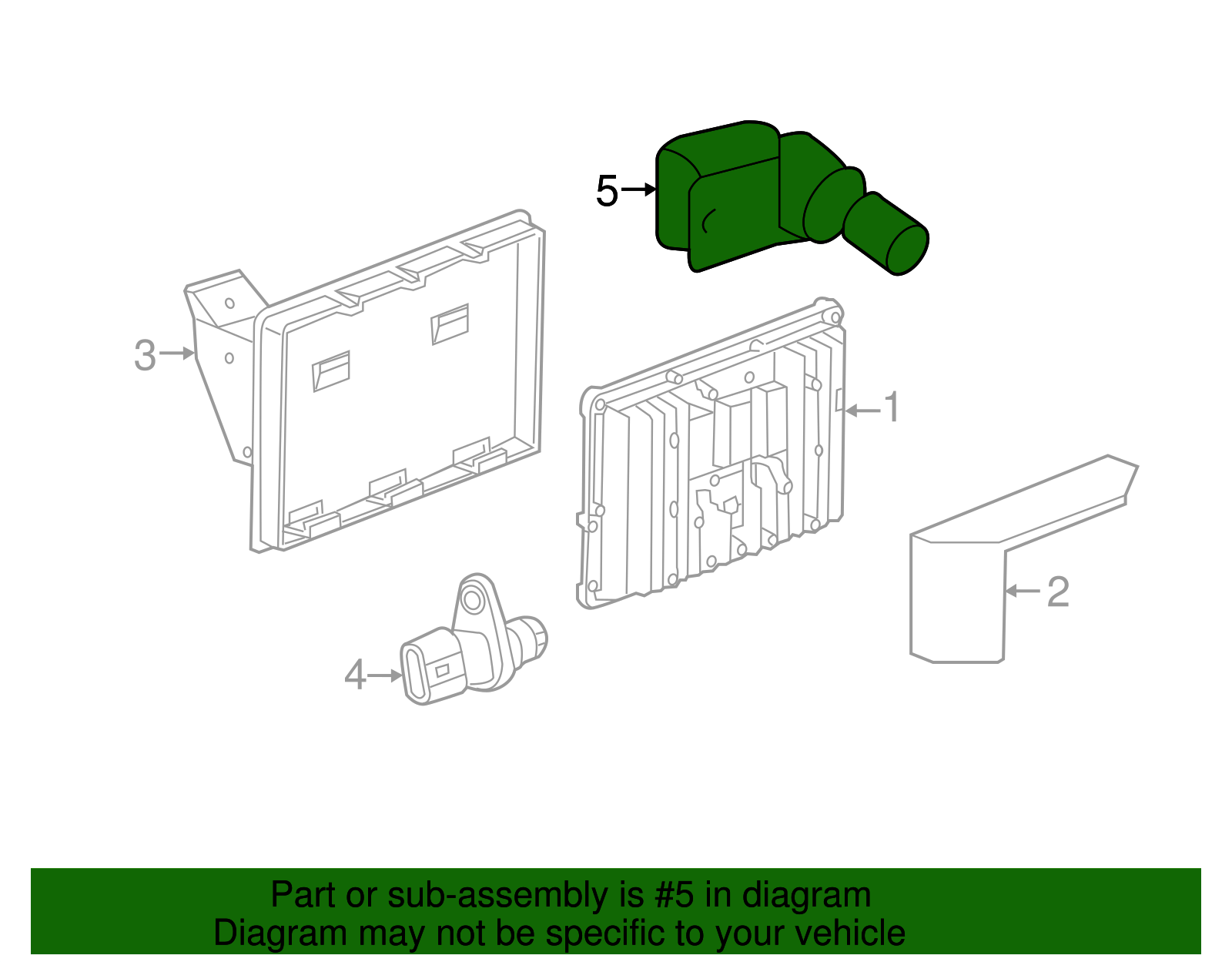 Crankshaft Position Sensor - GM (97365037)