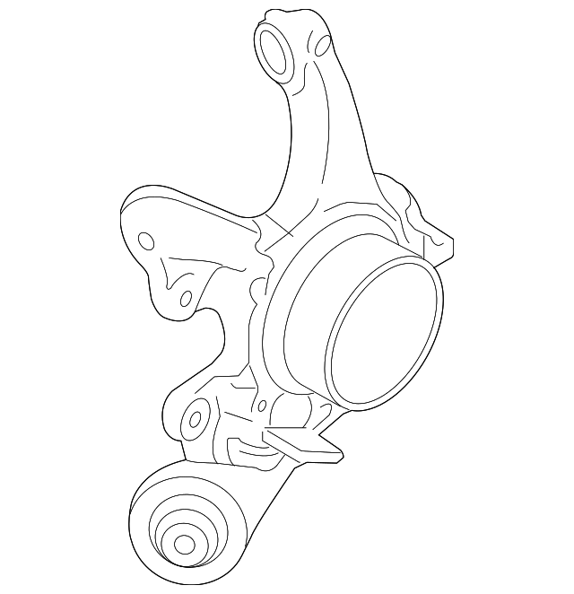 33326798984 - 2014-2019 BMW Knuckle (33-32-6-798-984) | BMW of 