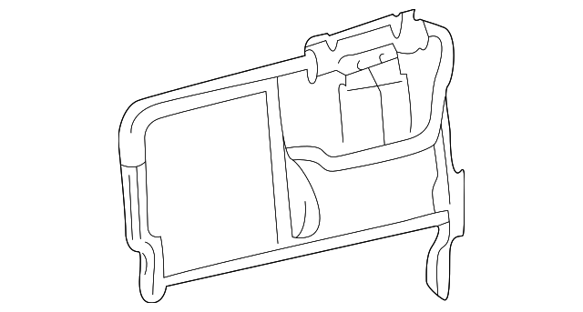 Seat Back Frame - GM (88937996)