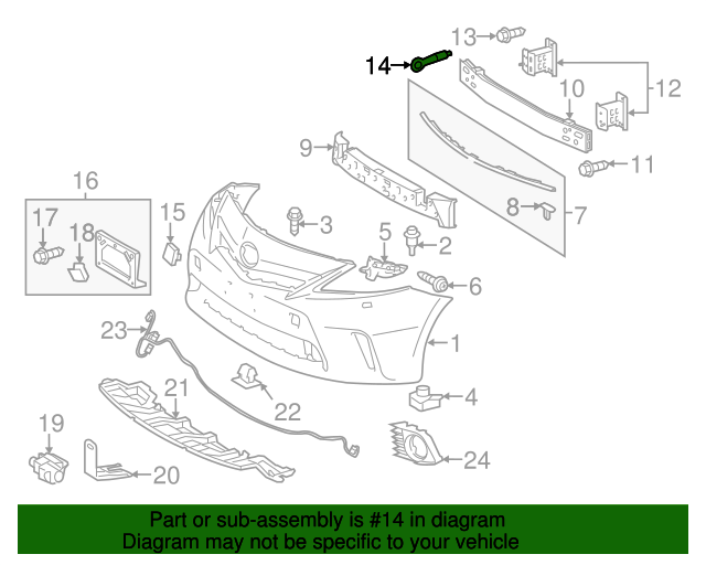 Genuine Toyota Tow Eye Cap 52128-47040