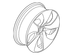 2014-2020 BMW i8 Wheel, Alloy 36-11-6-855-313 | OEM Parts Online