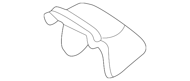 TOYOTA Genuine 71691-0C010-E0 Seat Cushion Hinge Cover TOYOTA Genuine 71691-0C010-E0 Seat Cushion Hinge Cover