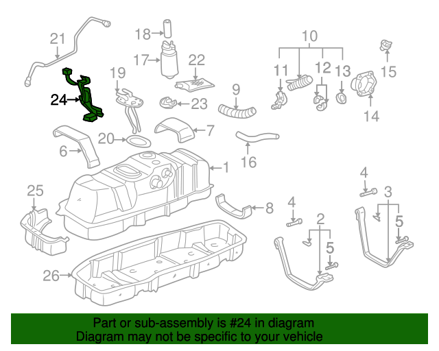 8332034030 Fuel Gauge Sending Unit 20002003 Toyota Tundra Boch Toyota South