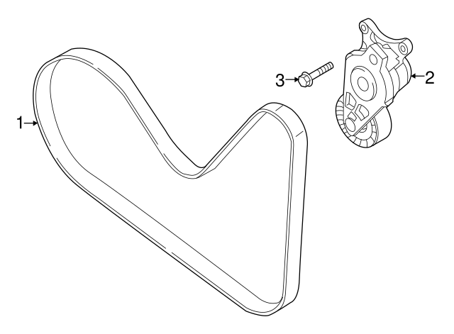 2013 2020 Ford Serpentine Belt DE9Z 8620 A XportAuto