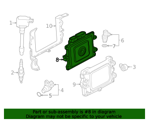37820-5RD-305 - Control Module Powertrain Honda Parts Online