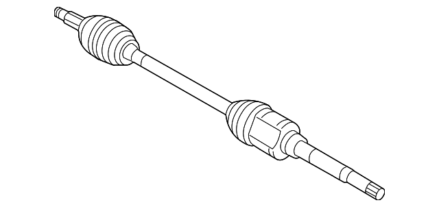 thumbnail interactive-video image 1 of Front Left CV Axle – Mitsubishi Outlander 2007-2013 V6 3.0L, FWD/AWD, 3815A137 1 of 5