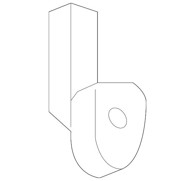 20042013 GM Exhaust Pipe Rear Hanger 22822466 GM