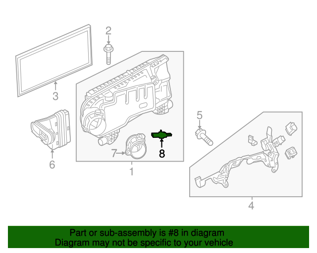 20112021 MercedesBenz Air Intake Temp Sensor 2769050000 Benzel Busch Mercedes Parts