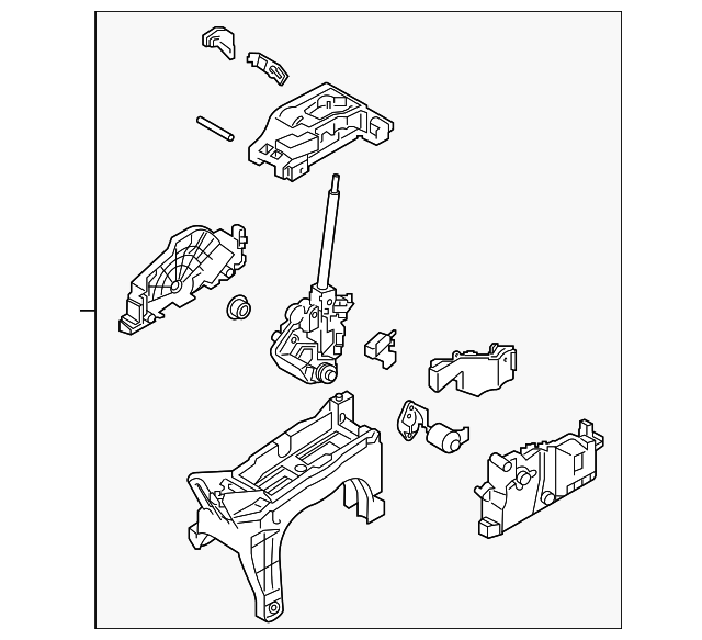 20192020 Hyundai Santa Fe Gear Shift Assembly 46700S1200 OEM Parts