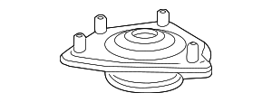 Genuine OEM Honda Front Shock Absorber Mount – 51670-TBA-A02 – Left Or Right