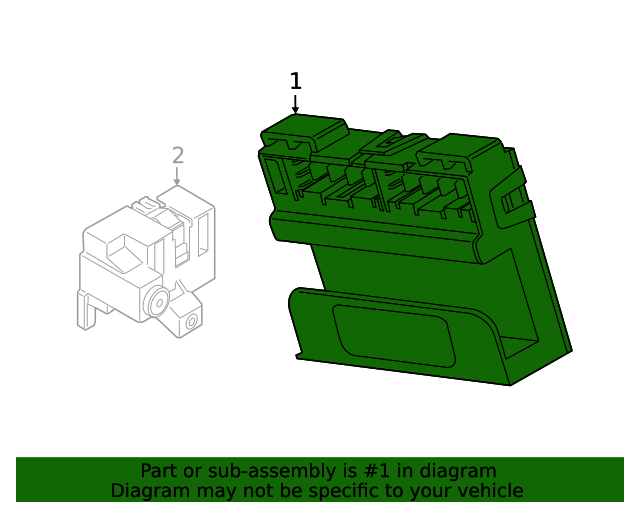 61355a0a438 20192021 BMW Z4 Distribution Box (61355A0A438) BMW