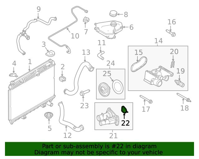 20112019 Ford Fiesta Thermostat Housing Gasket BE8Z8255A XportAuto