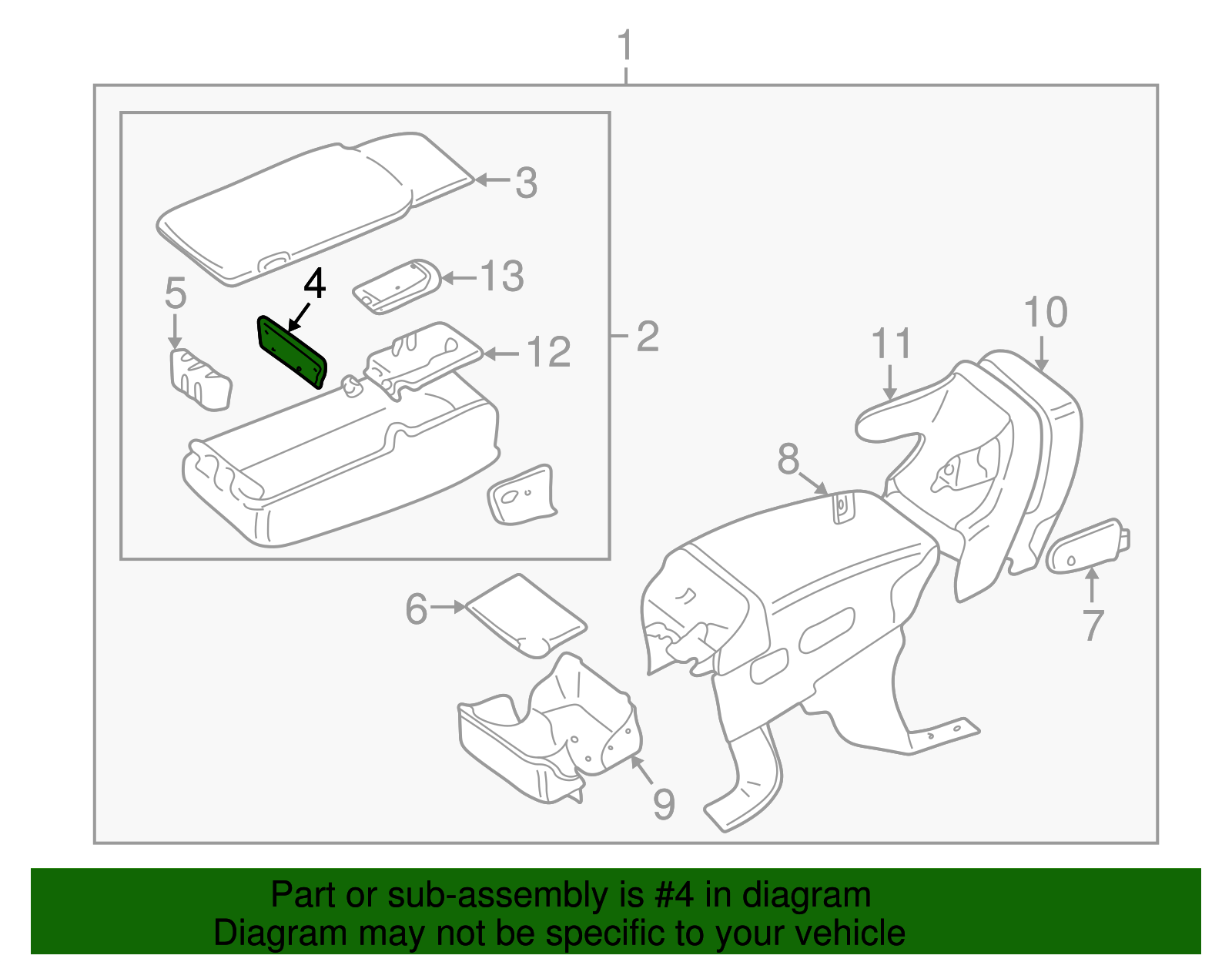 Separator - Ford (YW1Z-54645A04-AA)