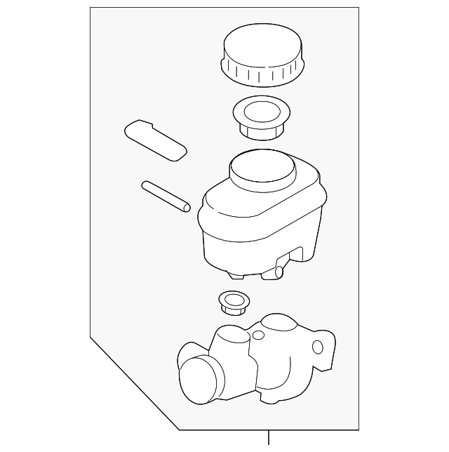 20132020 Subaru BRZ Master Cylinder 26401CA031 Subaru Parts For You