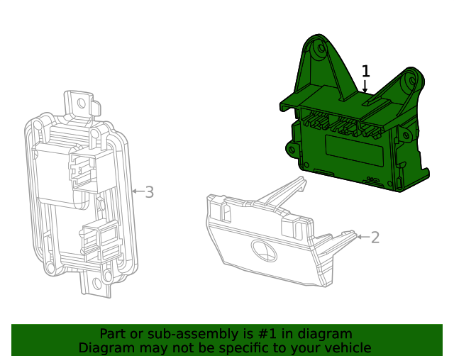 2022 Jeep Control Module 68520895am