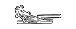 8C3Z2627000A - Body: Window Regulator for Ford: F-250, F-250 Super Duty, F-350 Super Duty Image