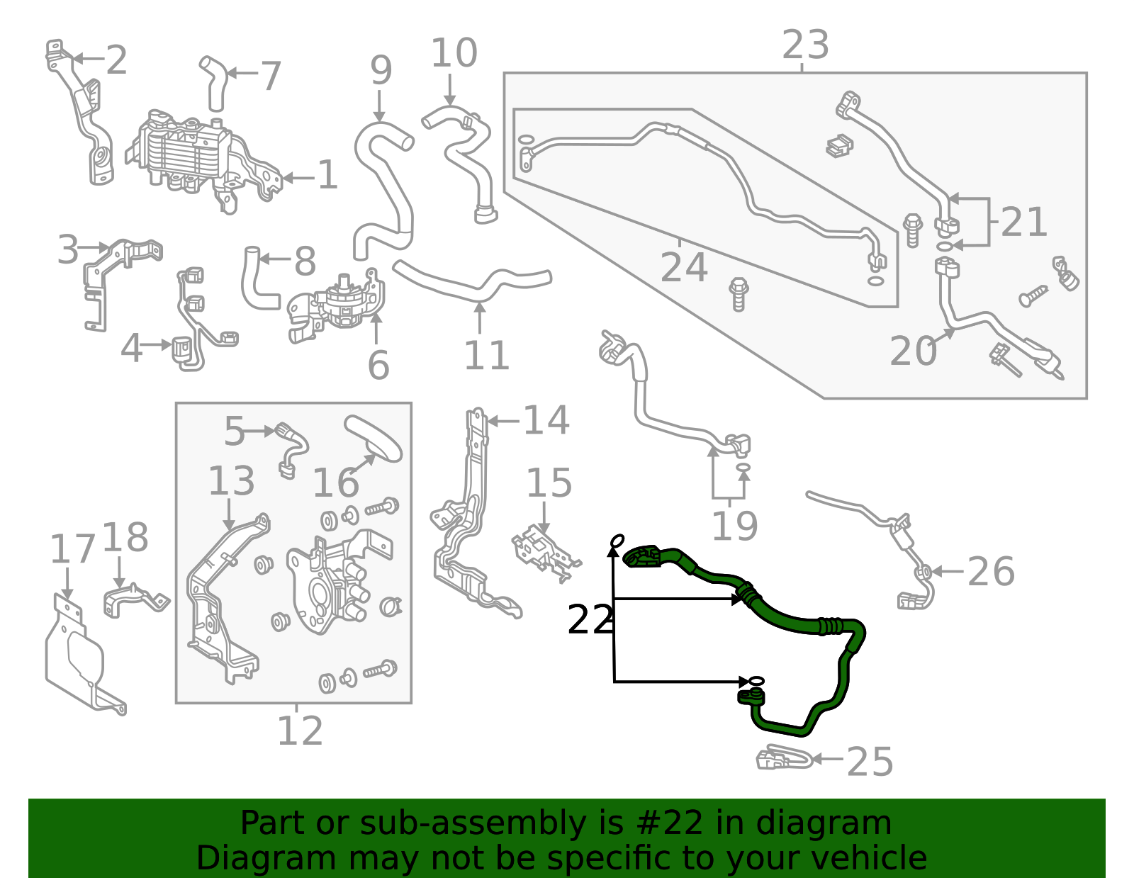 Discharge Hose - Toyota (88711-42090)