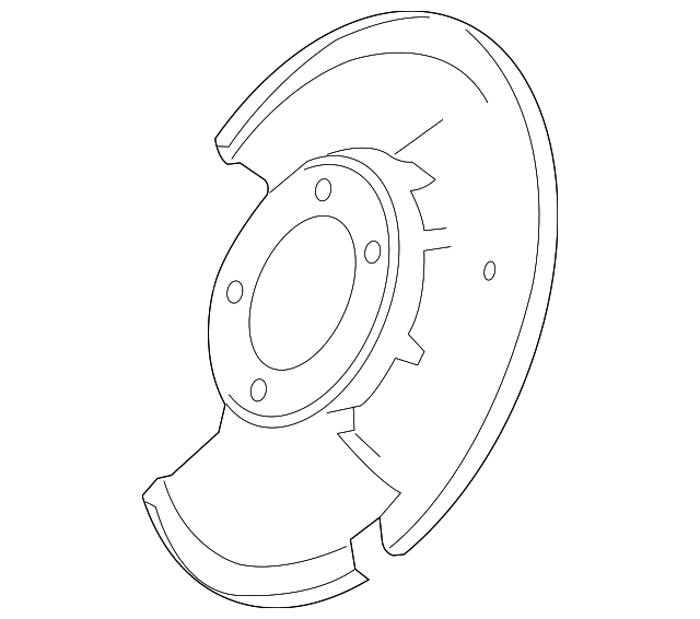 20092013 Mazda 6 Splash Shield GS3L26261