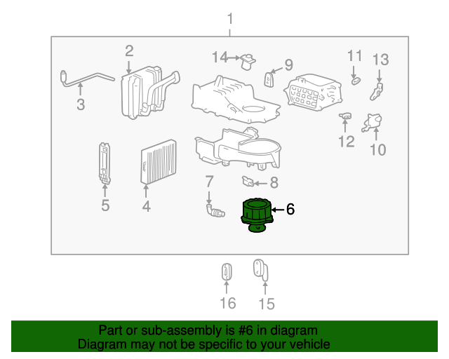9710938000 Blower Motor 20012002 Kia Optima Kia.Parts Store