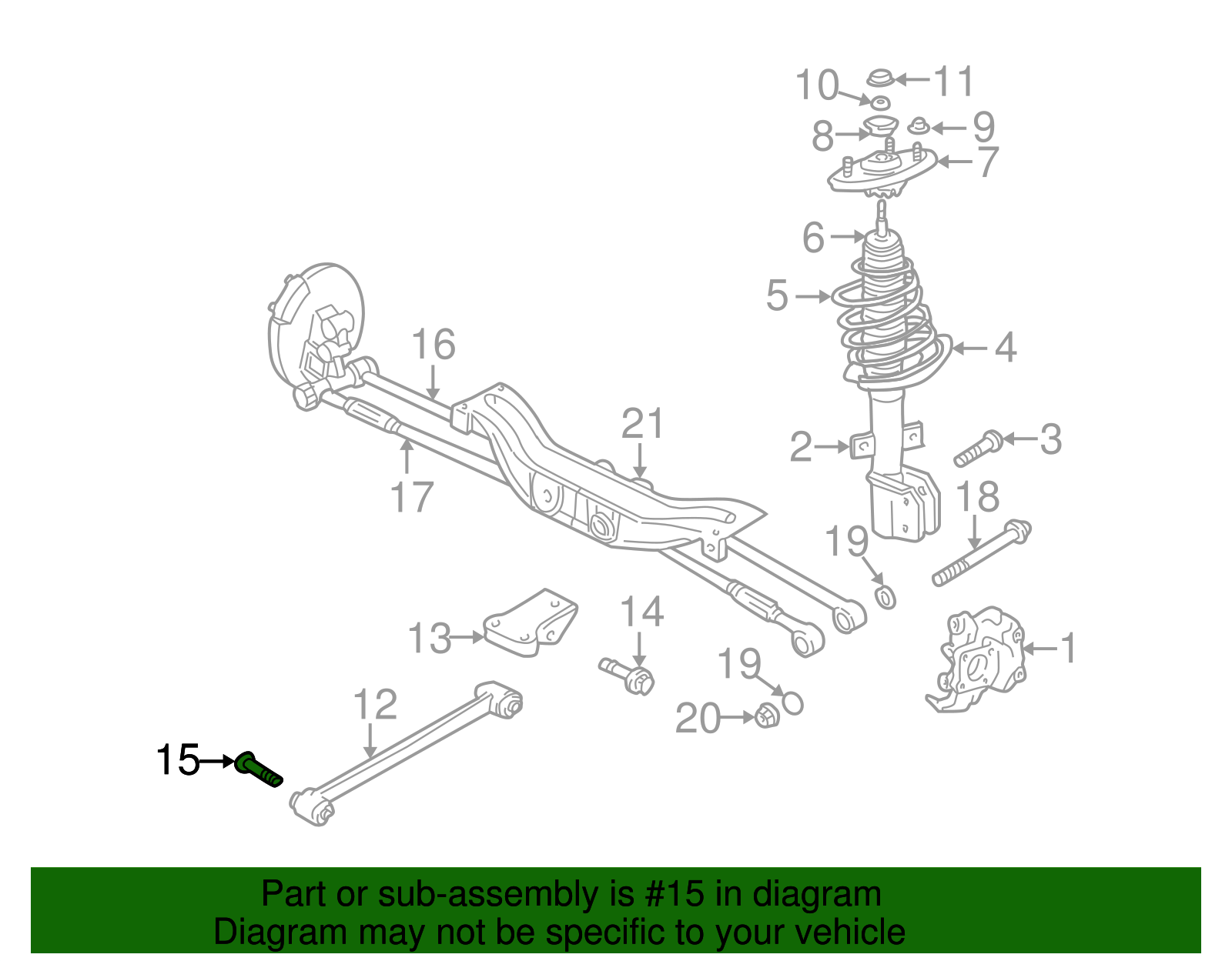 Multi-Purpose Bolt - GM (11517986)