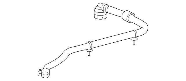 177-501-09-02-64 - Overflow Hose 2019-2023 Mercedes-Benz 