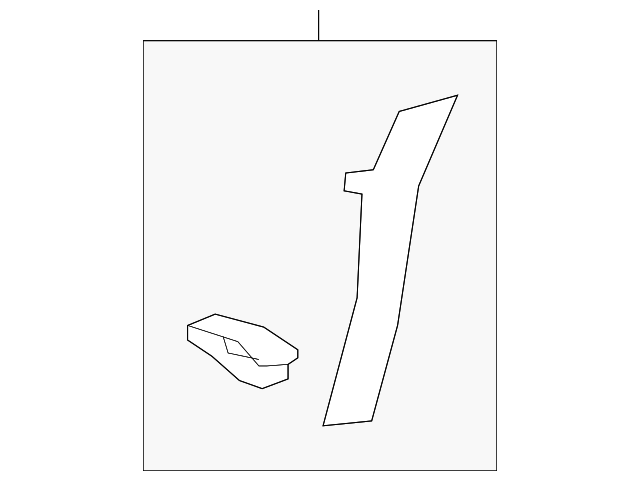 Filler Trim - Scion (55435-12260-C0)