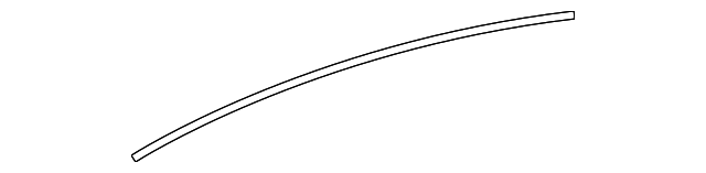 Passenger Side Instrument Panel Upper Trim Panel Seal (15890468)